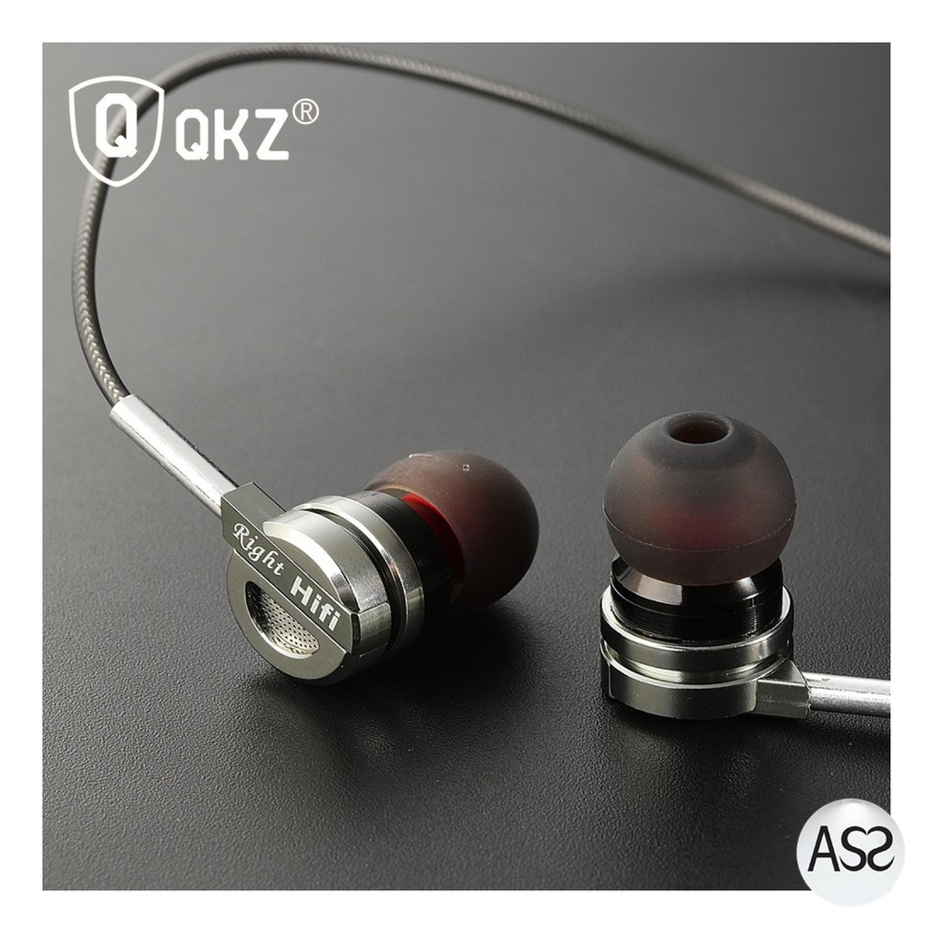 ASS Shop - QKZ Bass Metal Earphone with Mic - QKZ-DM9