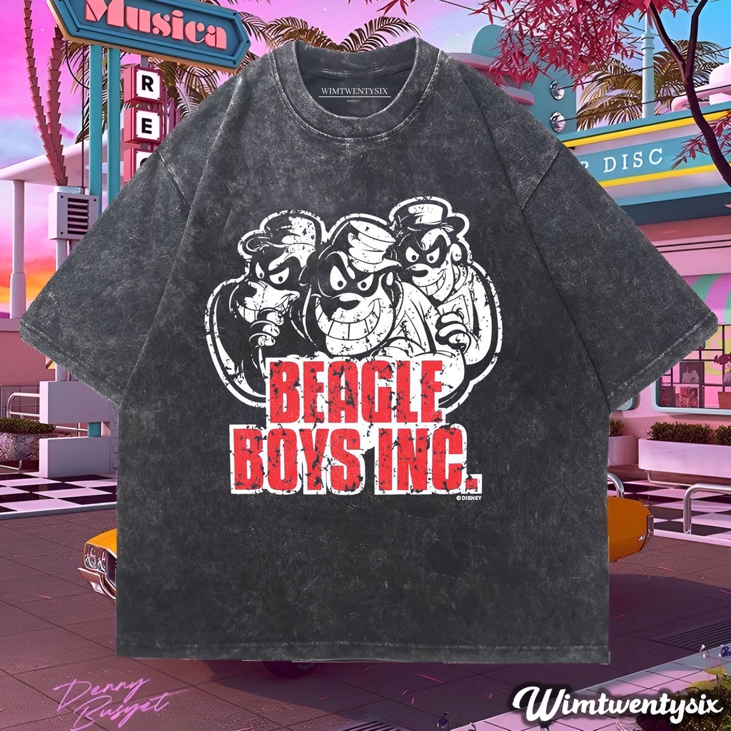 t-shirt oversized | kaos oversize | kaos washing | kaos beagle boys inc