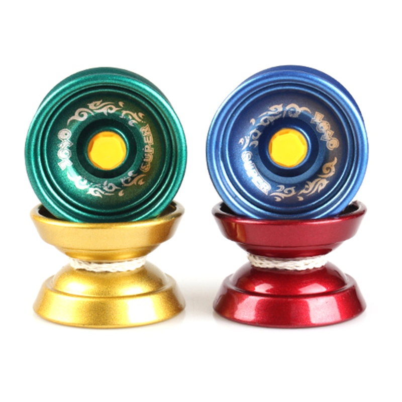 Mary Awesome Aluminium Alloy Yo-Yo High-speed Bearings Berbagai Macam Cara Bermain Menyenangkan