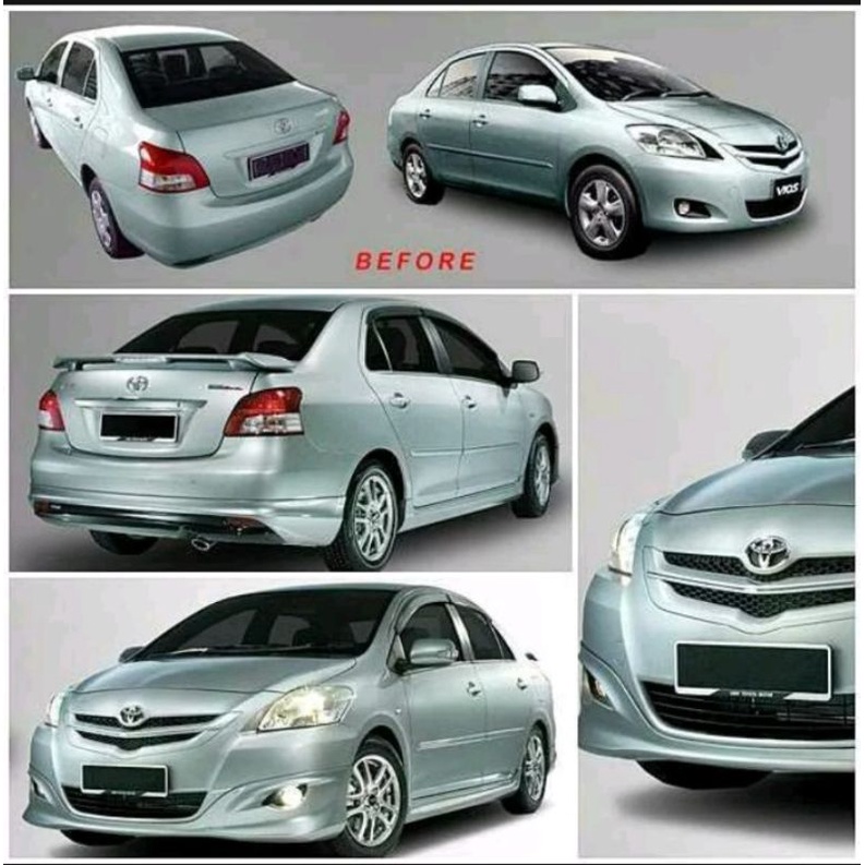 body kit trd vios 2007-2011