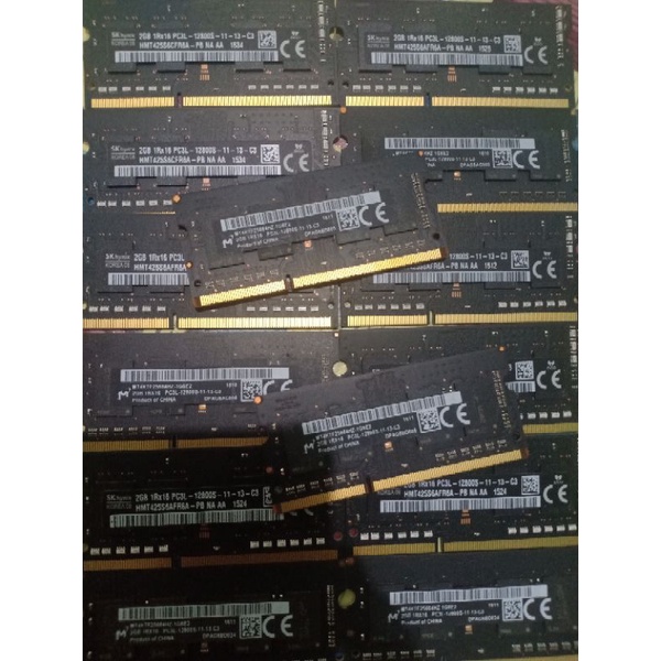 RAM LAPTOP DDR3L 2GB SODDIM DDR3L