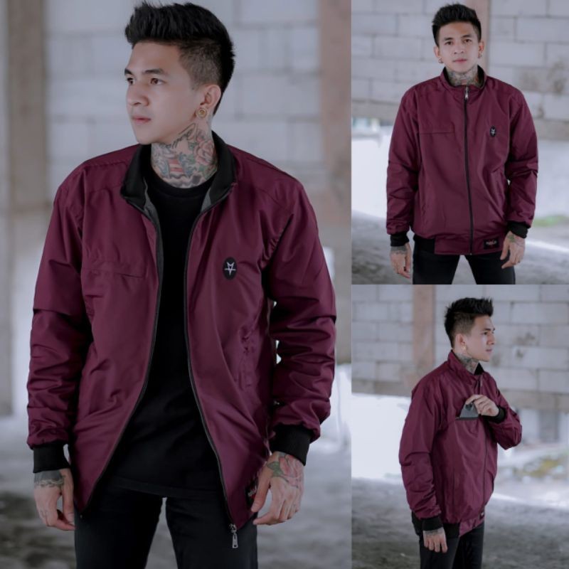 Jaket Motor Pria Distro Hoodie Premium Waterproof Jaket Pria Wanita Tebal Anti Angin Anti Air Distro Terbaru Keren Cowok Kekinian Perasut Prasut Parasit