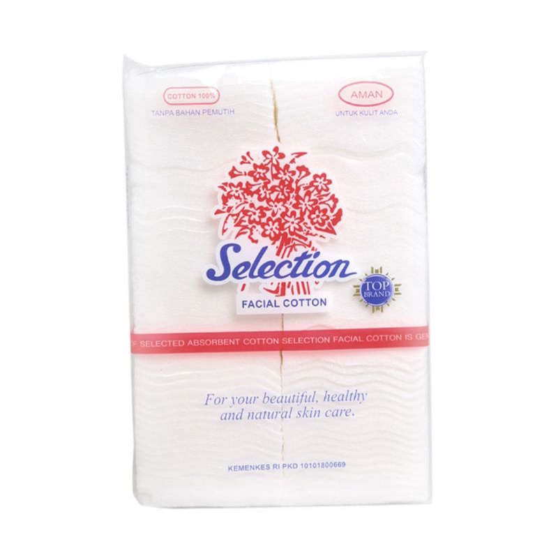 kapas wajah selection 50gr/ kapas muka seleksion 50 gr/ facial cotton