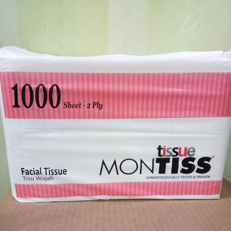 MONTISS TISSUE 2PLY 1000SHEET