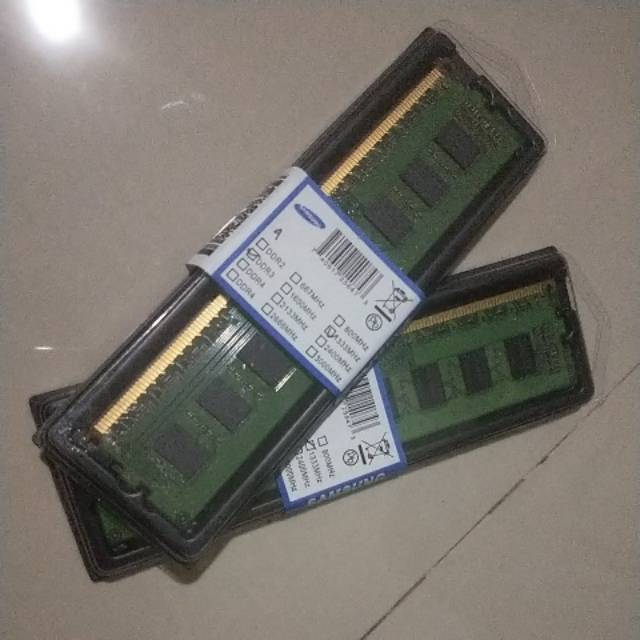 RAM PC 10600 1333MHZ DDR3 4GB(2X2GB) (second/bekas)