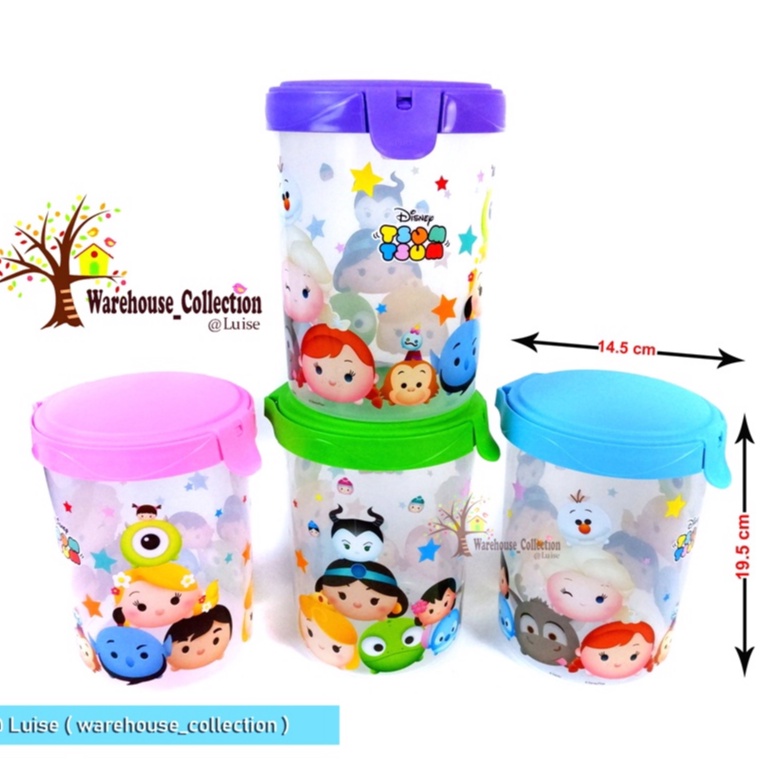 TOPLES CALISTA IBEI CLIP 1,2lt /bj - toples kue / Toples Snack Motif Lucu/TOPLES CLIP