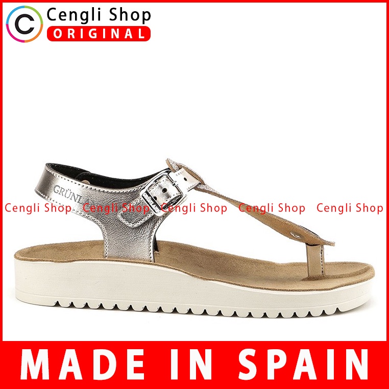 SANDAL JEPIT KULIT GRUNLAND WANITA ORIGINAL SLINGBACK BRANDED GRW11