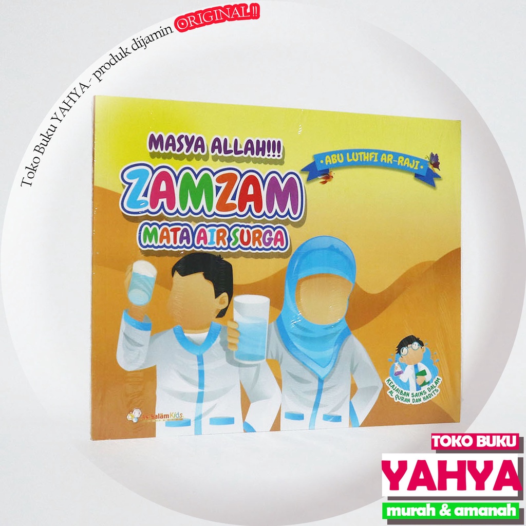 Buku Anak - Masya Allah Zamzam Mata Air Surga - As Salam Publishing