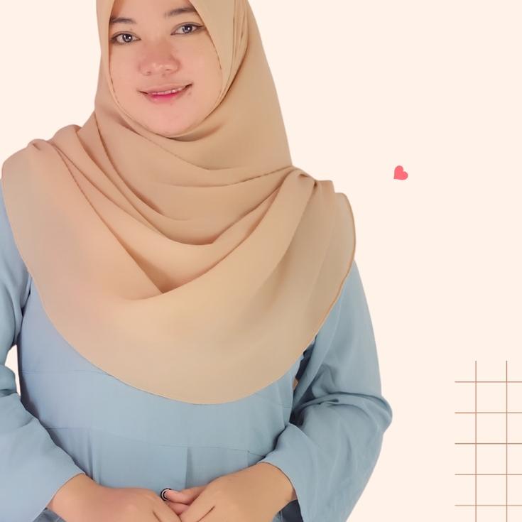 PIZZA SCARF SHAWL CURVE HIJAB MALAYSIA