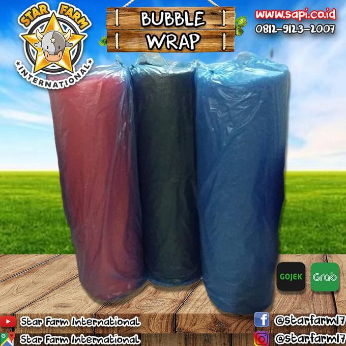 

Bubble Wrap Tebal - Warna Hitam / Merah / Biru Genggameratjyky