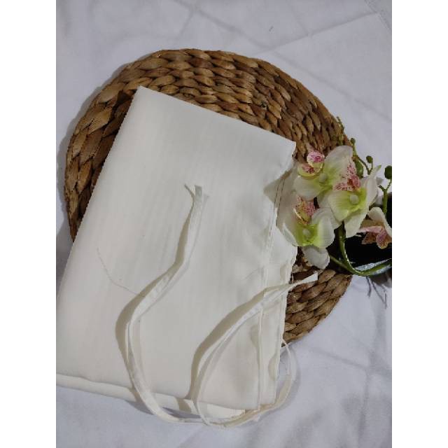PASHMINA WOLFIS (73 cm × 180 cm) || Nasifahhijab-putih