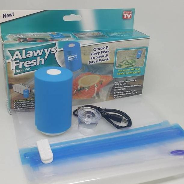 Alat Vakum Makanan Portable Mini Portable Travel Vacuum Food Sealer mu