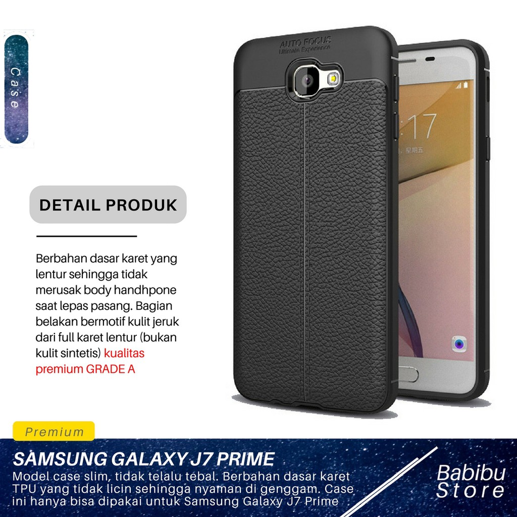 Case Samsung Galaxy J7 Prime LEATHER Autofocus | Shopee