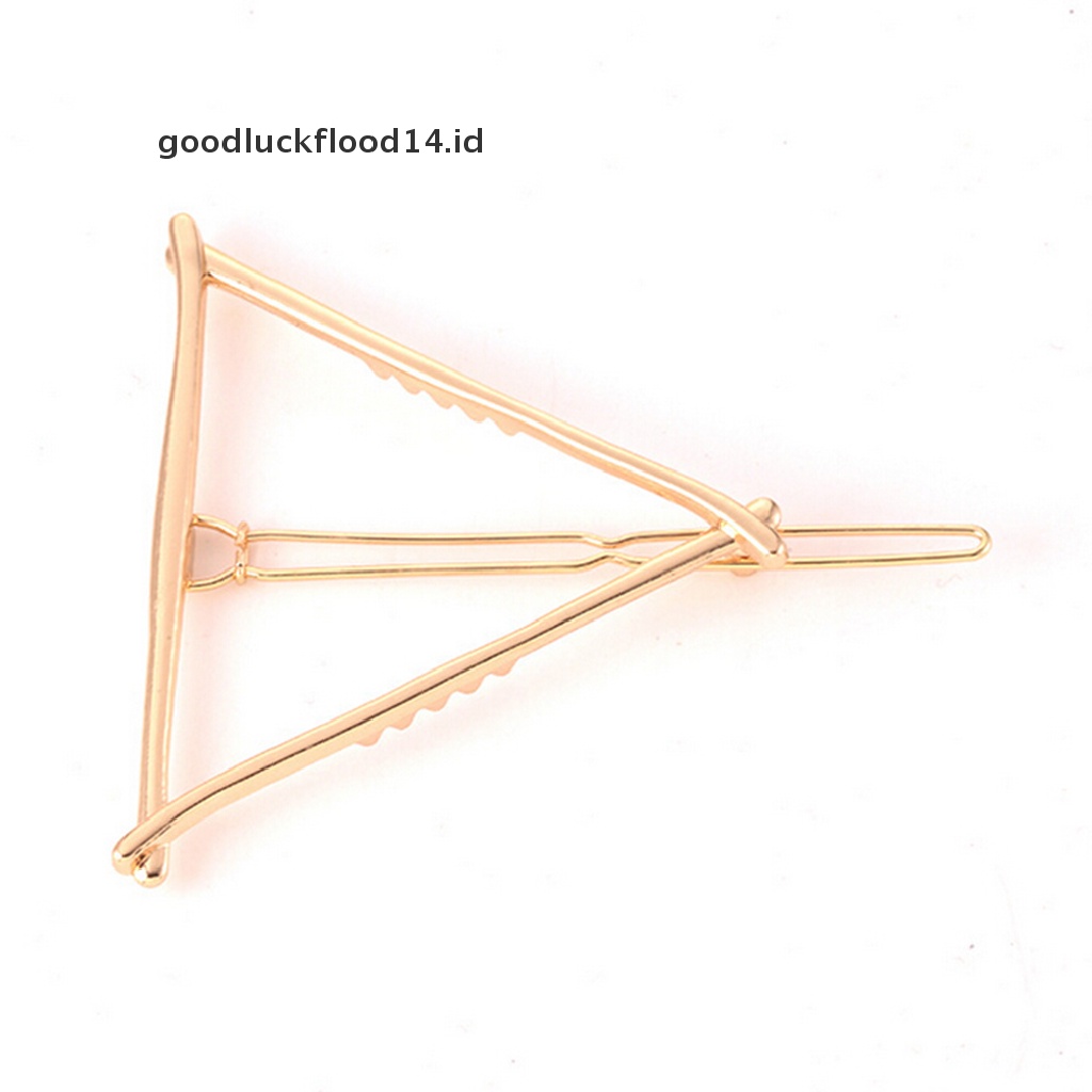 [OOID] New Women Korean Style Triangle Hairpin Hair Clip Hair Accessories Bobby Pins ID