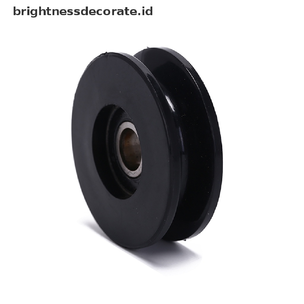 1 Pc Roda Katrol Kabel Warna Hitam Ukuran 50mm Tahan Lama Untuk gym