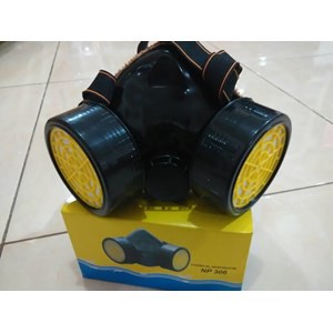 MASKER RESPIRATOR DOUBLE HALF MASK NP 306 DENGAN FILTER 2 PCS RC203