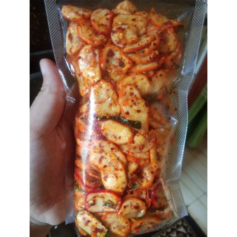

Seblak kerupuk pedas daun jeruk extra 100gr