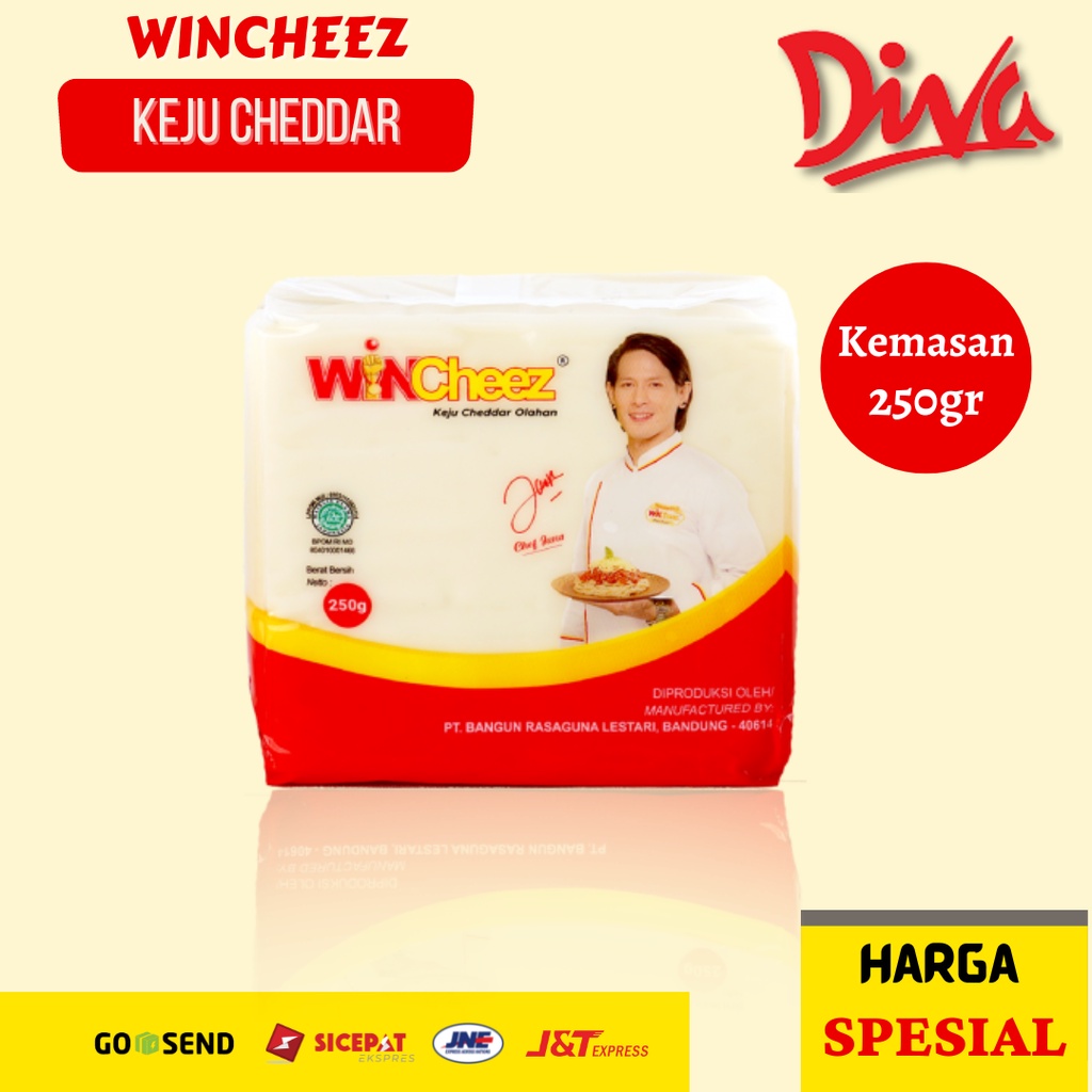 

[250gr] Wincheez Keju Cheddar | Keju Parut