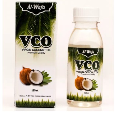 

MINYAK KELAPA MURNI VCO VIRGIN COCONUT OIL AL-WAFA 125 ML