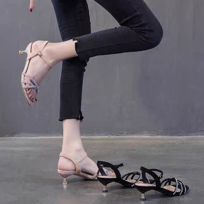 QZ - Yuki Heels Casual Terbaru Wanita SL 05