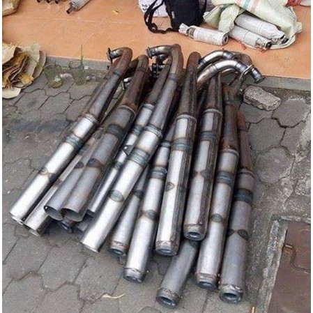 Knalpot Standar Racing Plat RX King Gaspol Racing