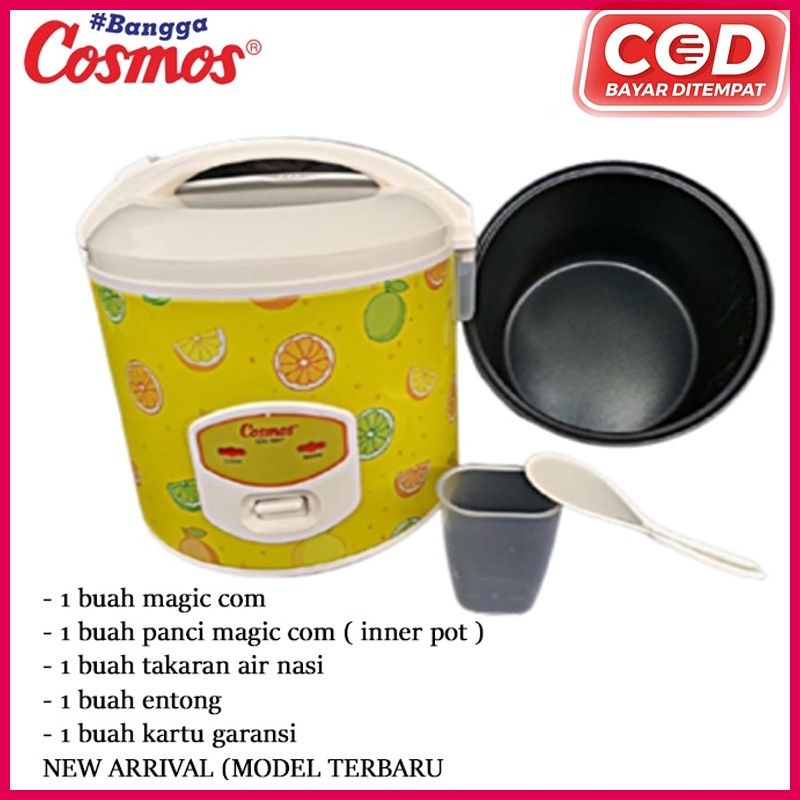 Rice Cooker / Magicom Cosmos CRJ - 3237  2 Liter / Penanak Nasi Serbaguna 3in1