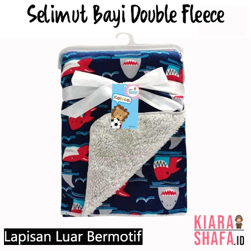 Kiarashafa - Selimut Bayi Double Fleece