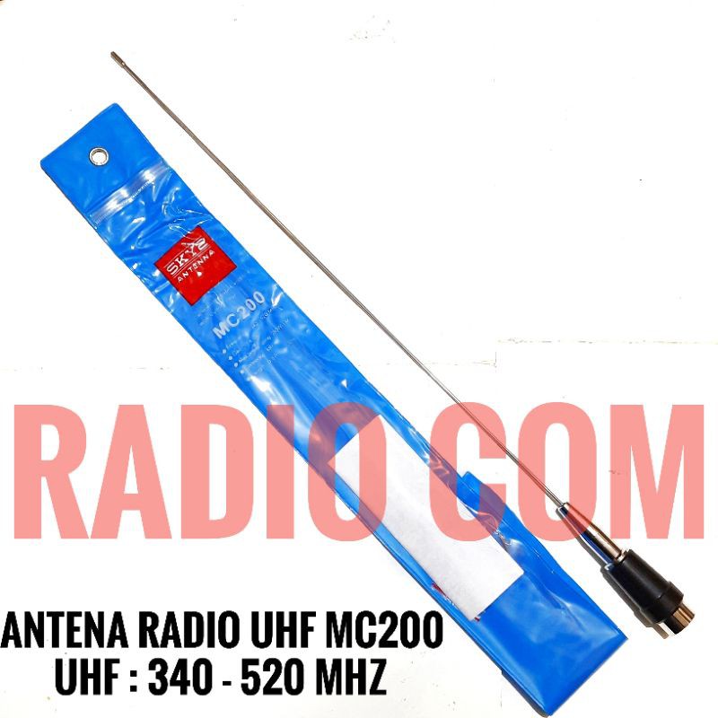 ANTENA MOBIL UHF 350 -520MHz SKY2 MC200 -ANTENA RADIO RIG MOBIL UHF 400 ANTENA MC 200 MURAH