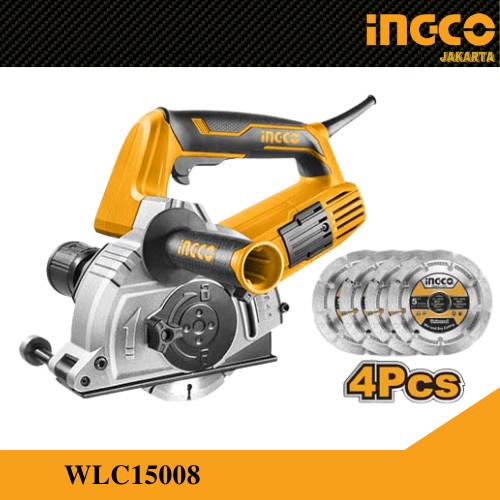 Wall Chaser Tembok (1500W) INGCO WLC15008 Mesin Bobok Ukir Tembok