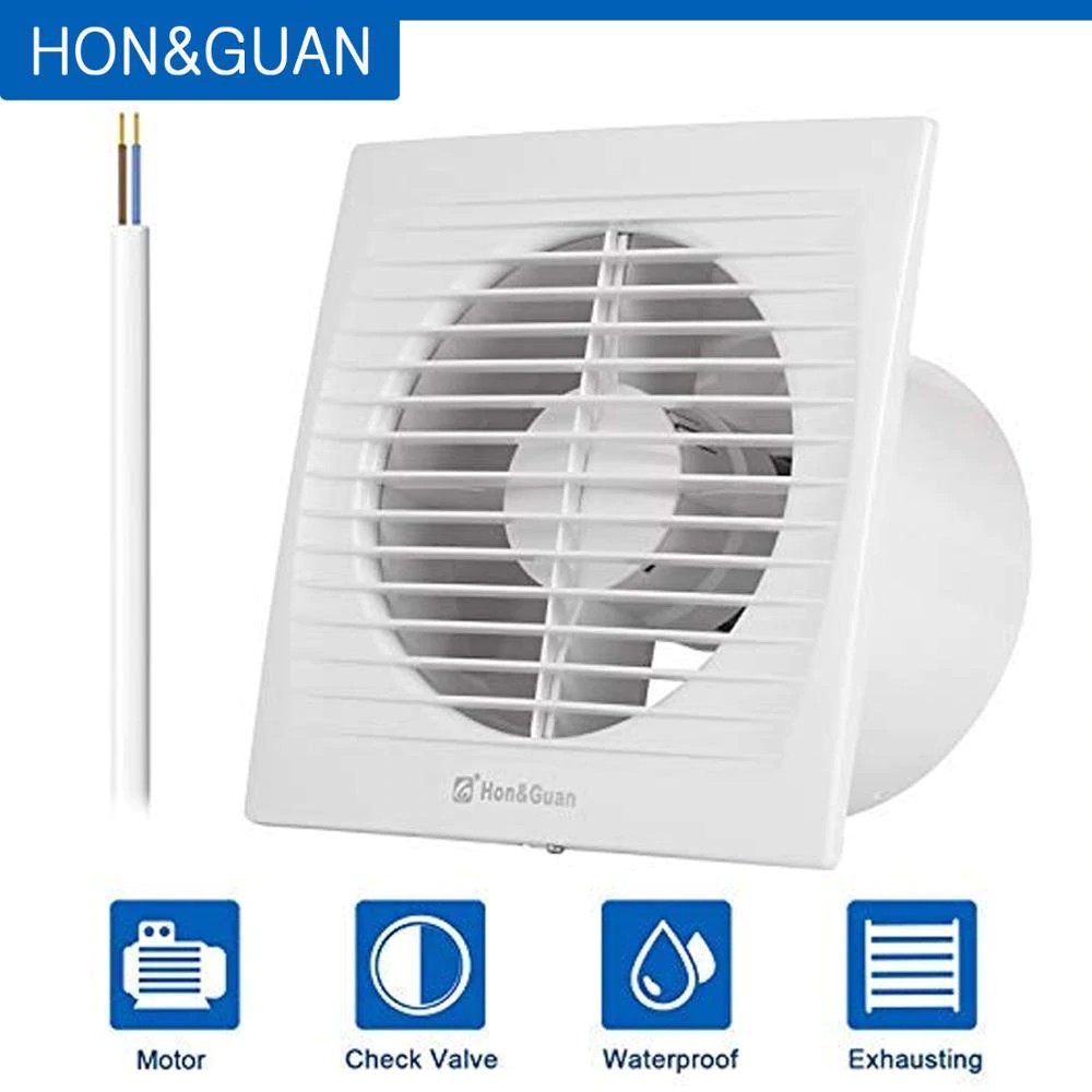 Terlaris Honguan 6 Home Ventilation Fan Exhaust Fan Ceiling And Wall Mount Fans For Shopee Indonesia