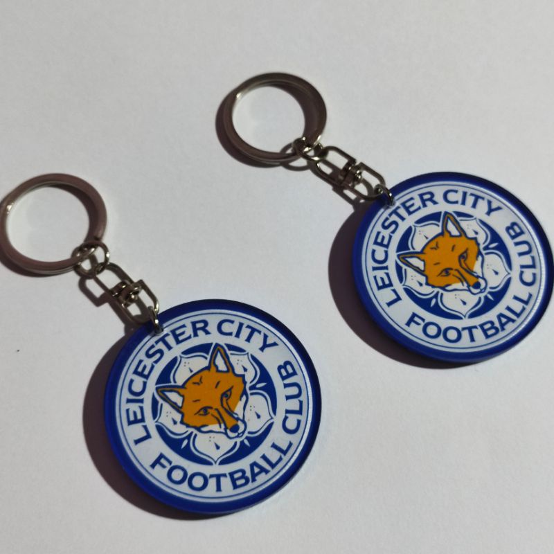 Ready Stock Gantungan Kunci Leicester Akrilik