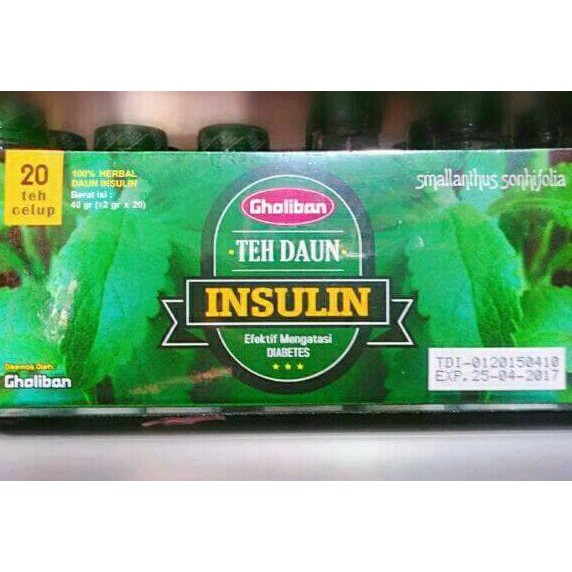 

Teh Celup DAUN INSULIN GHOLIBAN Teh Daun Yakon Atasi Diabet Gula Darah DISKON