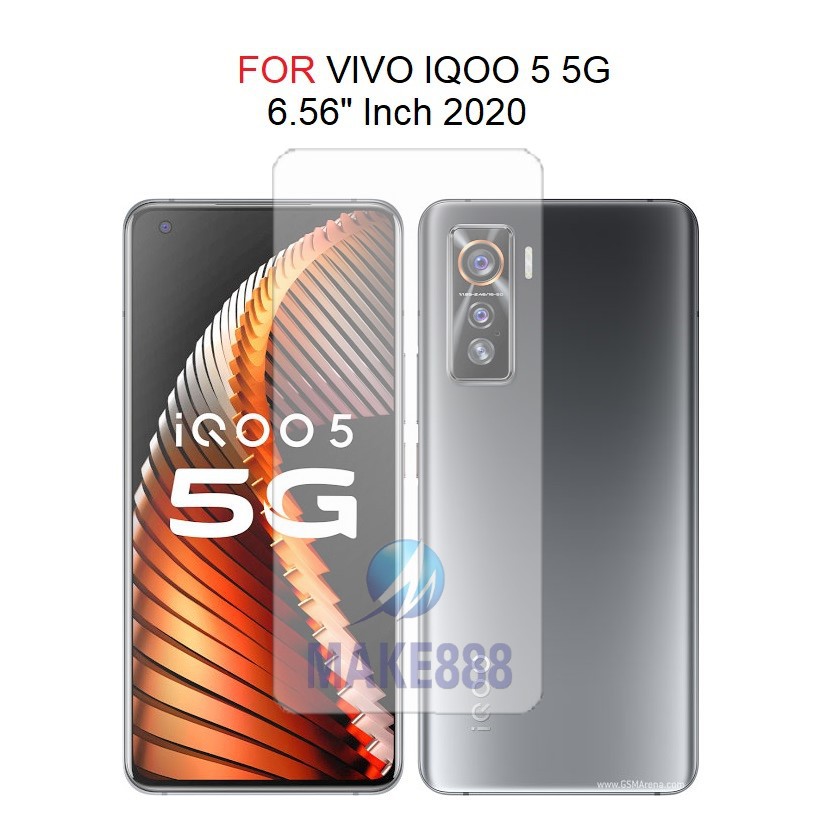 Tempered Glass VIVO iQOO 5 5G | VIVO iQOO 7 | iQOO 7 (India) Screen Guard Antigores Kaca Bening