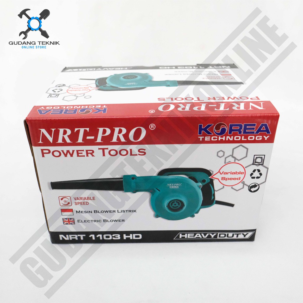 MESIN HAND BLOWER NRT PRO 1103HD / Alat Blower Tangan Variable Speed NRT PRO 1103 HD - Mesin Blower 