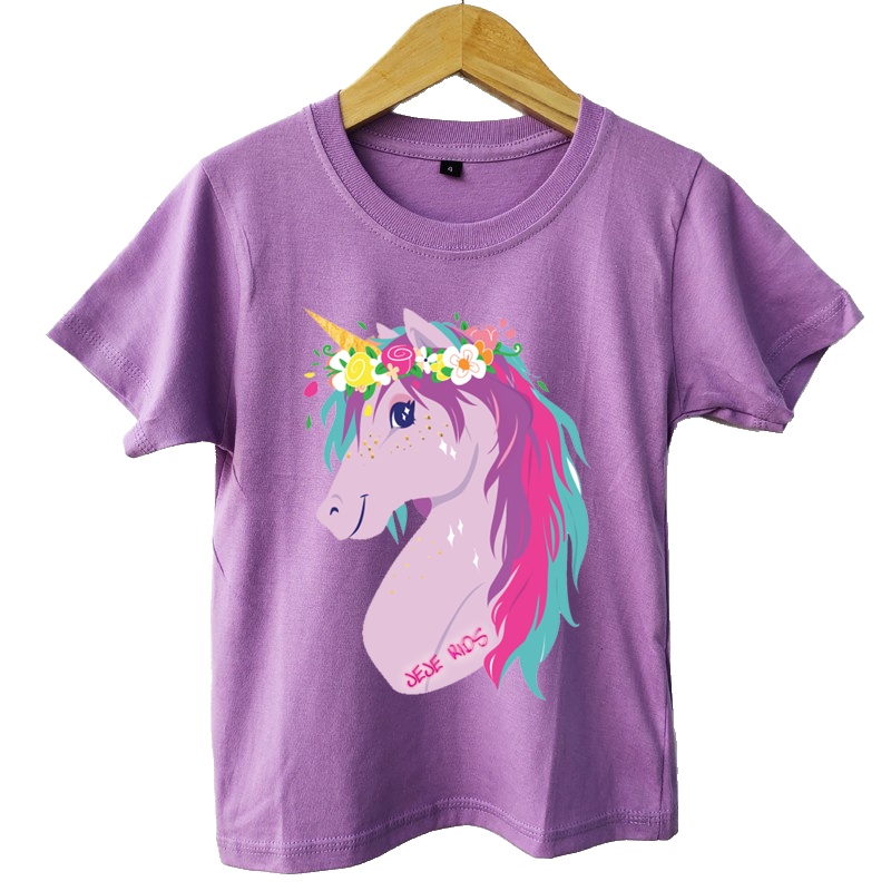 Kaos Anak Perempuan UNICORN CANTIK 6.0