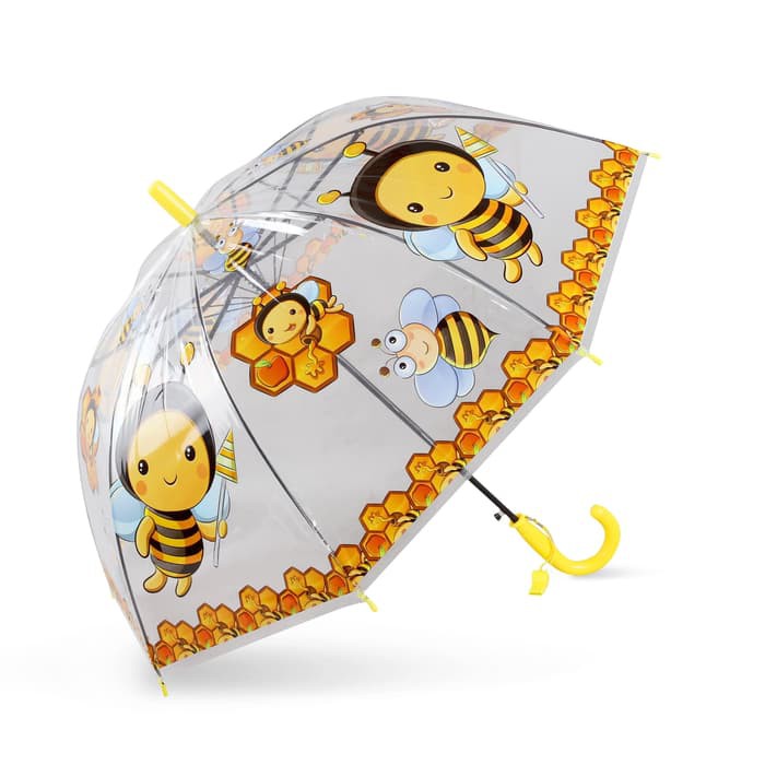 Payung Transparan Anak Mangkok ANIMAL LUCU