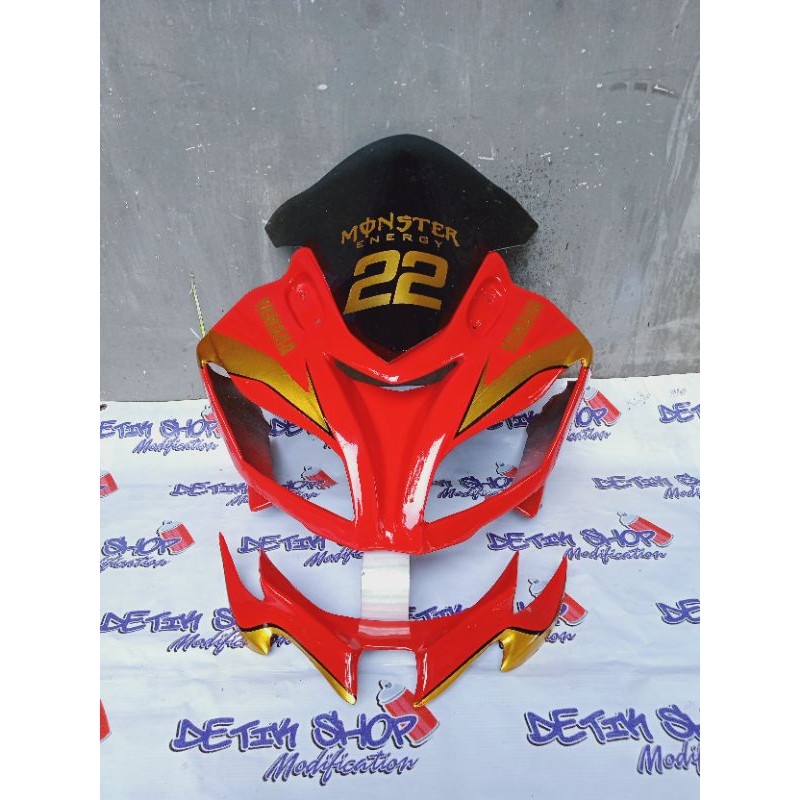 COVER HEADLAMP R15V2 MODEL HEADLAMP NINJA ZX 636 PLUS WINGLET R15 V2