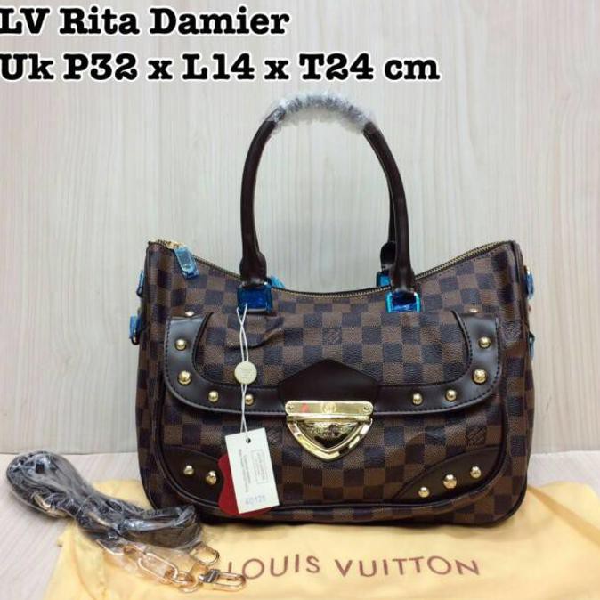 TAS LV RITA DAMIER SEMI PREMIUM (Best Seller)