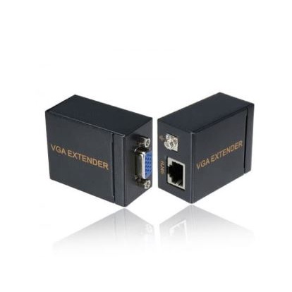 Vga extender NB 60m lan cat 5e 6 6e 1080p FHD - d-sub 15 pin f to rj45 female adapter 60 meter