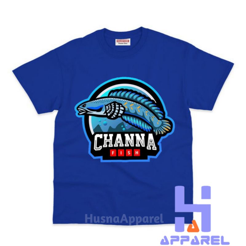 BAJU ANAK KAOS ANAK IKAN CHANNA PREDATOR FISH