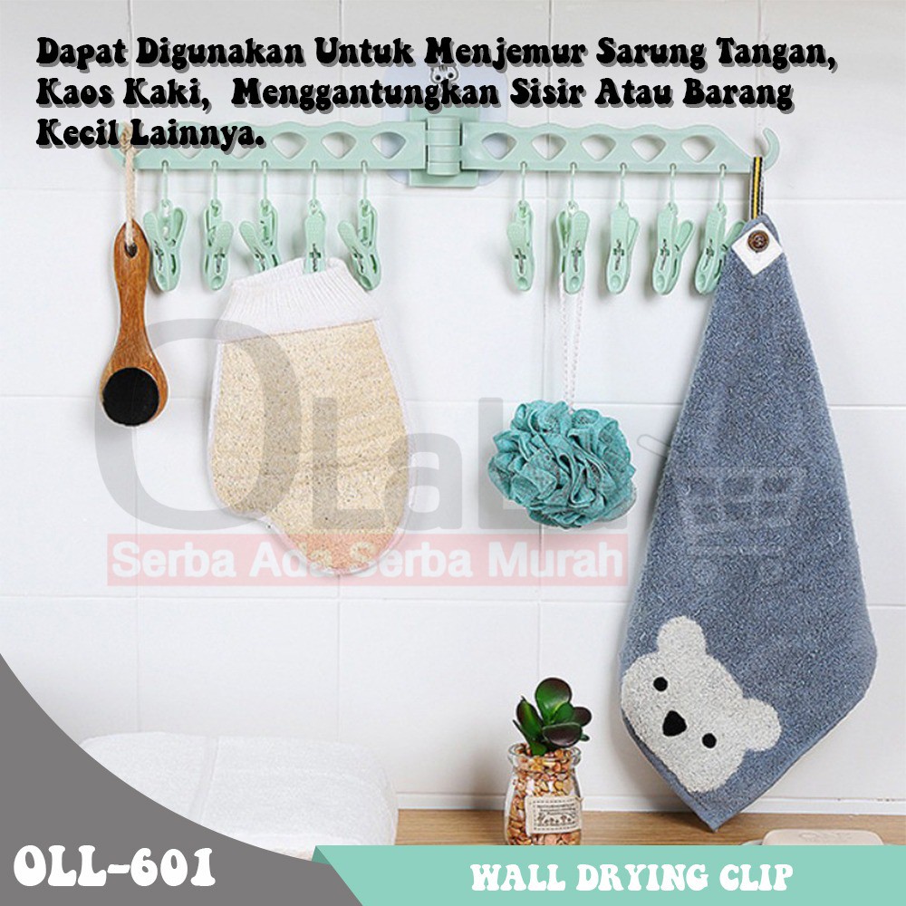 Hanger Gantungan baju tempel dinding OLL-601