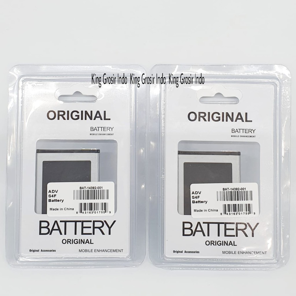 Baterai Advan S4F S4P S4X Original OEM Battery Batre Batere Batt Bat