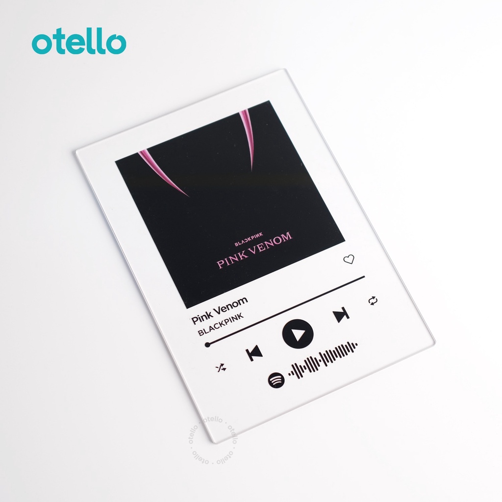 Otello Custom Akrilik Print Lagu Song Music Musik Artis Foto Hadiah Pacar Aesthetic Acrylic