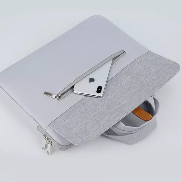 MRWH Tas Laptop Jinjing Macbook Softcase Sleeve Remoid Package Waterproof Briefcase 13 - 13.3 inch [