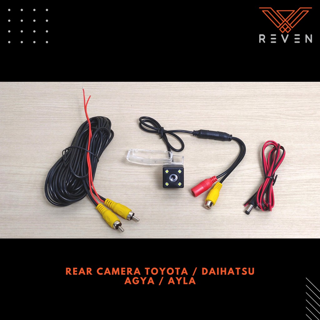 KAMERA MUNDUR TOYOTA AGYA DAIHATSU AYLA / KAMERA PARKIR REVEN