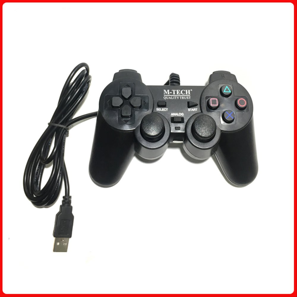 Gamepad SINGLE Getar Black - Stick PC Laptop - Joystick PC Laptop Usb