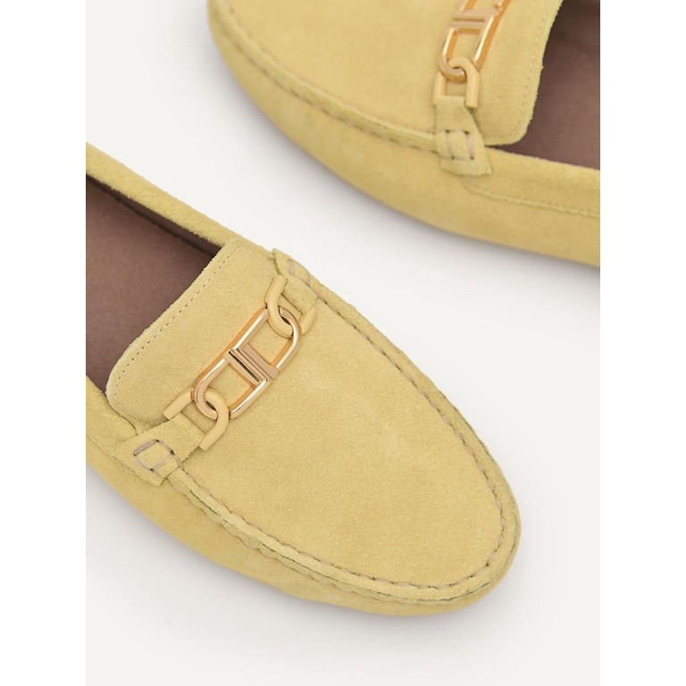 SEPATU PANSUS PEDRO WANITA ORIGINAL LOAFER CASUAL BRANDED KUNING PW008