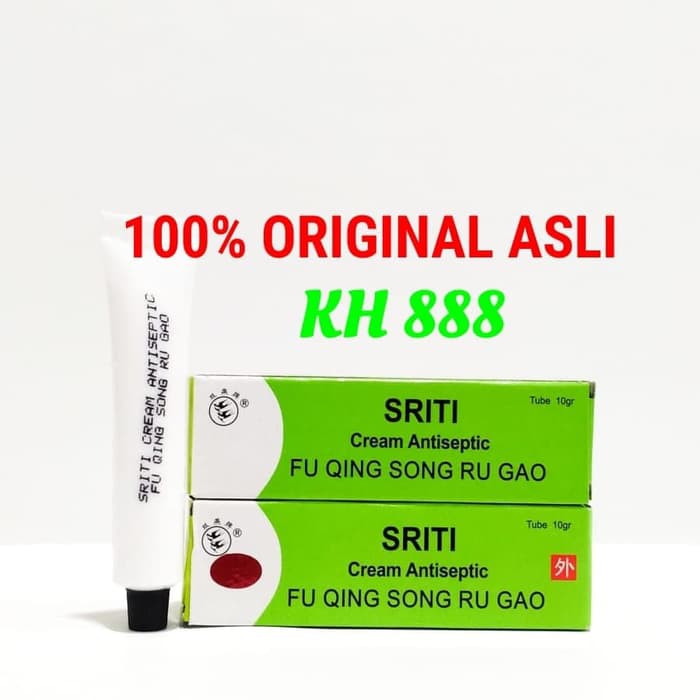 Obat China Cina Salep Sriti Cream Antiseptic - Obat Salep Gatal,panu,Kurap Sinshe Resep Leluhur