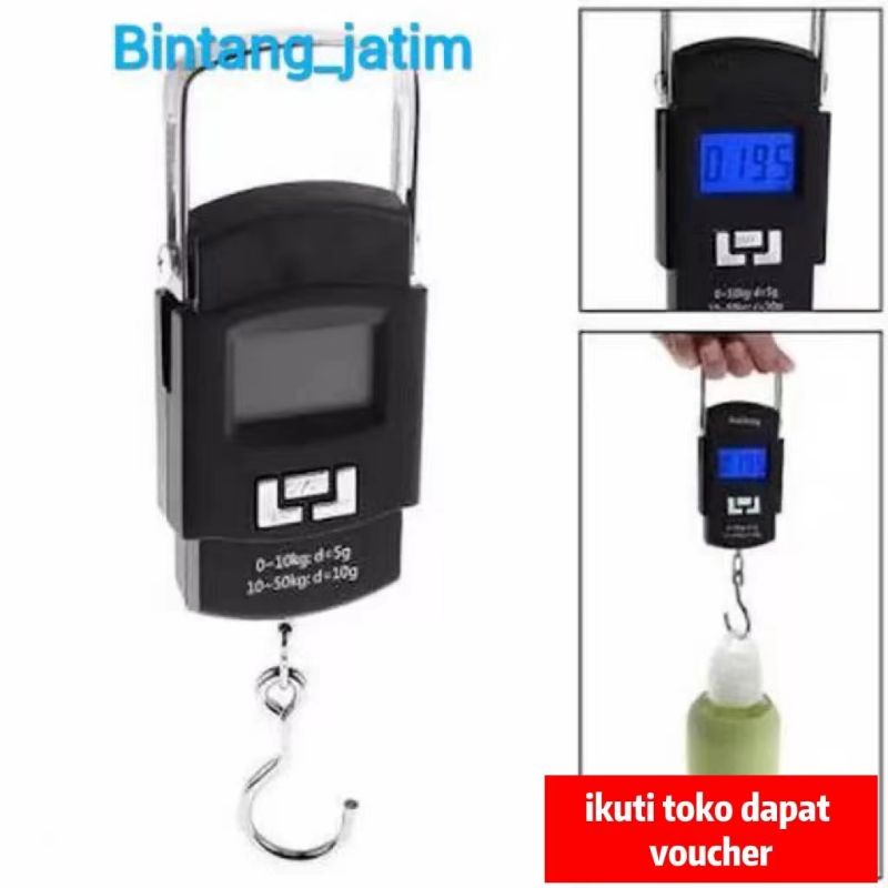 timbangan gantung digital portable scale 50kg  berkualitas