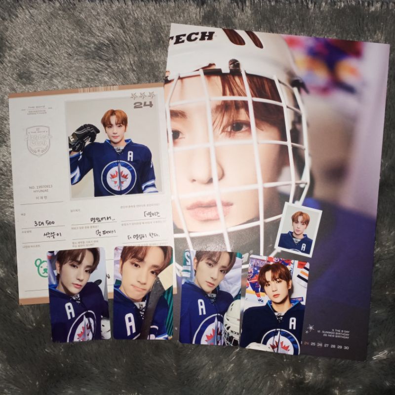 CLEARANCE SALE PC SG22 Eric Hyunjae Haknyeon The Boyz Season Greeting 2022 The-B Zone Fancon